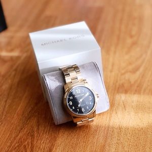 Michael Kors Paxton Gold Tone Watch 43mm
